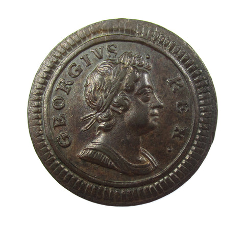 George I 1724 Farthing - EF