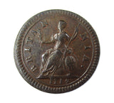 George I 1719 Farthing - NGC AU53BN