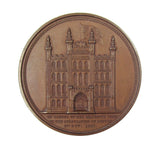 1837 Victoria Visit To The Guildhall 55mm Medal - By Wyon