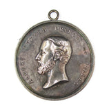 1872 Recovery Of The Prince Of Wales 58mm Silver Medal - By Wyon