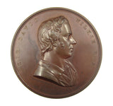 1861 David Wilkie Art Union Of London 55mm Medal - By Wyon