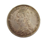 Victoria 1889 Sixpence - EF