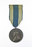 1897 Victoria Diamond Jubilee Silver Medal On Ribbon By Emptmeyer - Cased