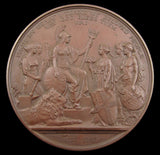 1897 Diamond Jubilee of Victoria 76mm Bronze Medal - By Bowcher