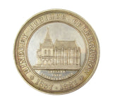 1887 Golden Jubilee Leyland Library & Museum 52mm Silver Medal