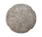 William & Mary 1692 Crown - NGC AU55