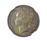 Victoria 1865 Shilling - NGC MS63