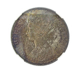 Victoria 1865 Florin - NGC MS63