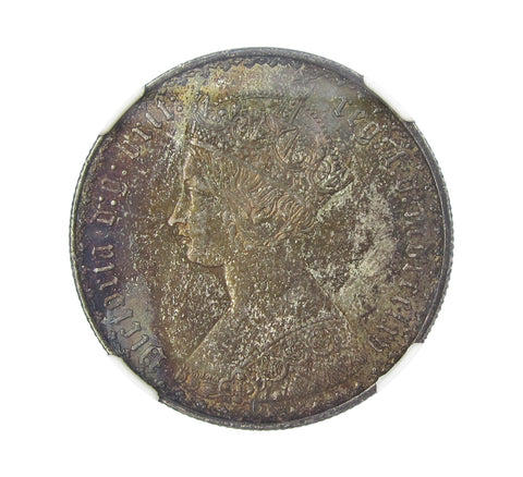 Victoria 1865 Florin - NGC MS63