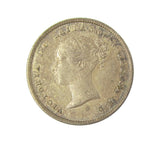 Victoria 1843 Maundy Fourpence - EF