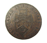 1789 Ireland Cronbane Halfpenny Token - DH46b - VF