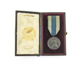 1897 Victoria Diamond Jubilee Silver Medal On Ribbon By Emptmeyer - Cased