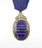 1962-1963 Licensed Victuallers Association Chairman Silver Neck Badge