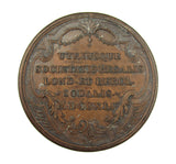 1741 Abraham de Moivre 54mm Bronze Medal - By Dassier