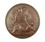 1895 Lloyd’s Medal For Saving Life At Sea 73mm Bronze Medal - By Wyon