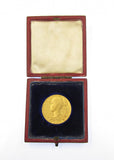 1897 Victoria Diamond Jubilee 26mm Gold Medal - Cased