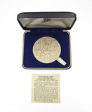 1965 Westminster Abbey Anniversary 57mm Silver Medal - Cased