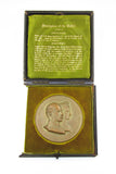 1893 Christian IX & Louise Visit To London 75mm Medal - Cased