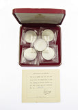 Israel 1955 Set Of 5 x Silver Pidyon Shekels - By De-Vere Coins